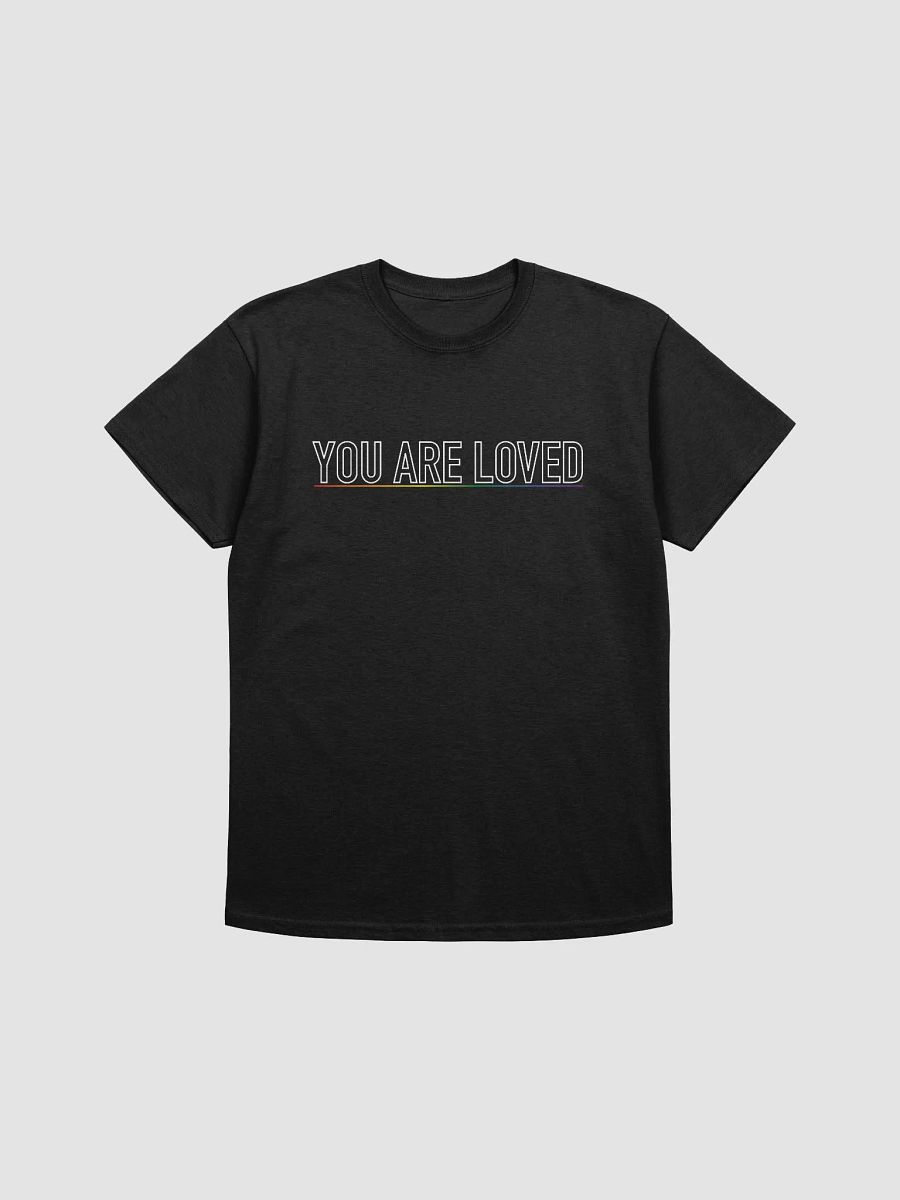 You Are Loved - Rainbow Underline White product image (3)