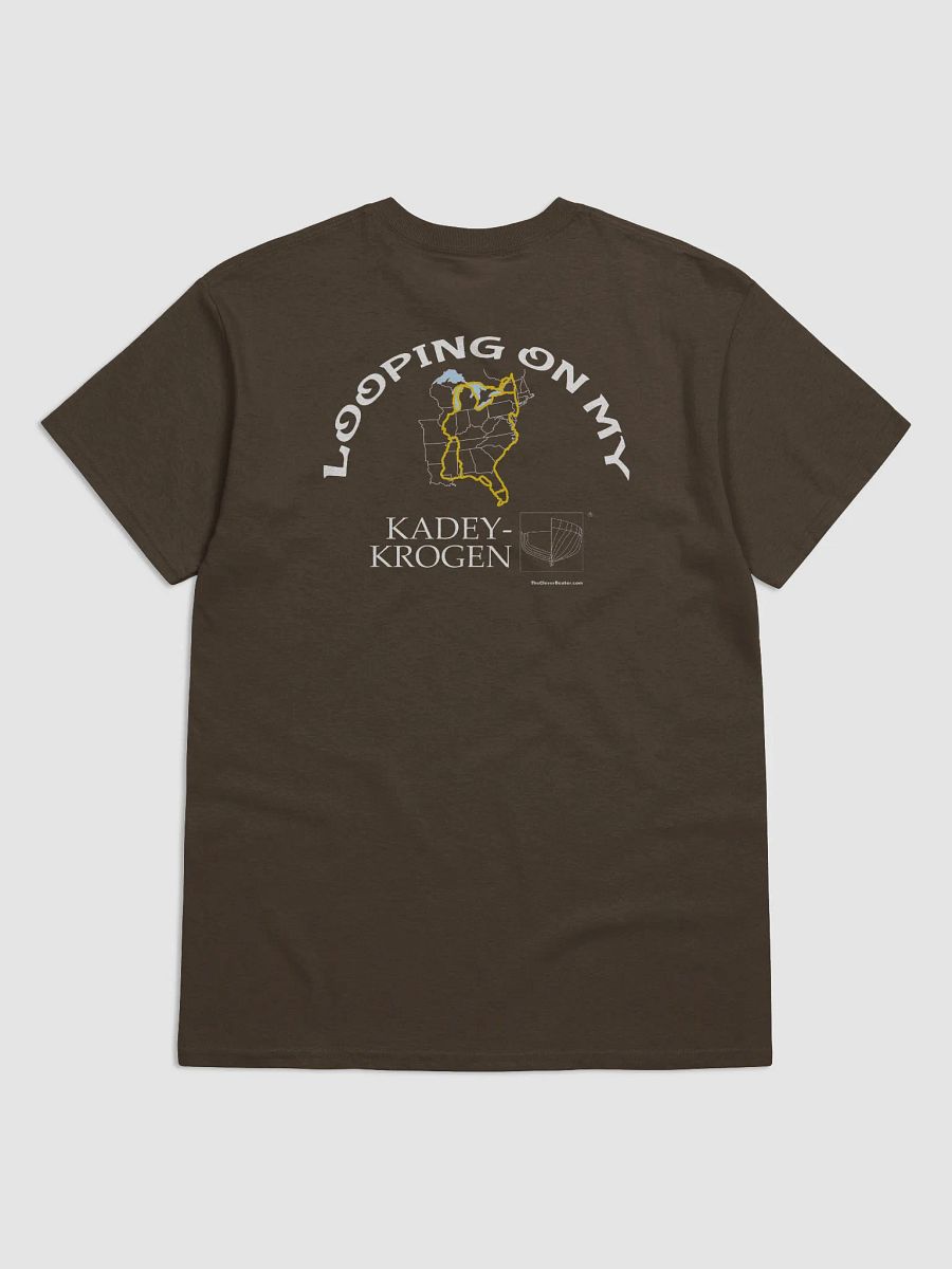 Looping On My Kadey-Krogan - T-Shirt - Dark Shirt w/White Logo product image (1)