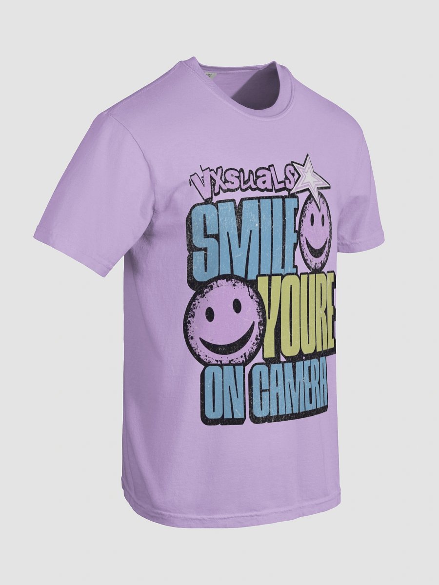 'Smile You're on Camera' Graphic T-Shirt product image (8)