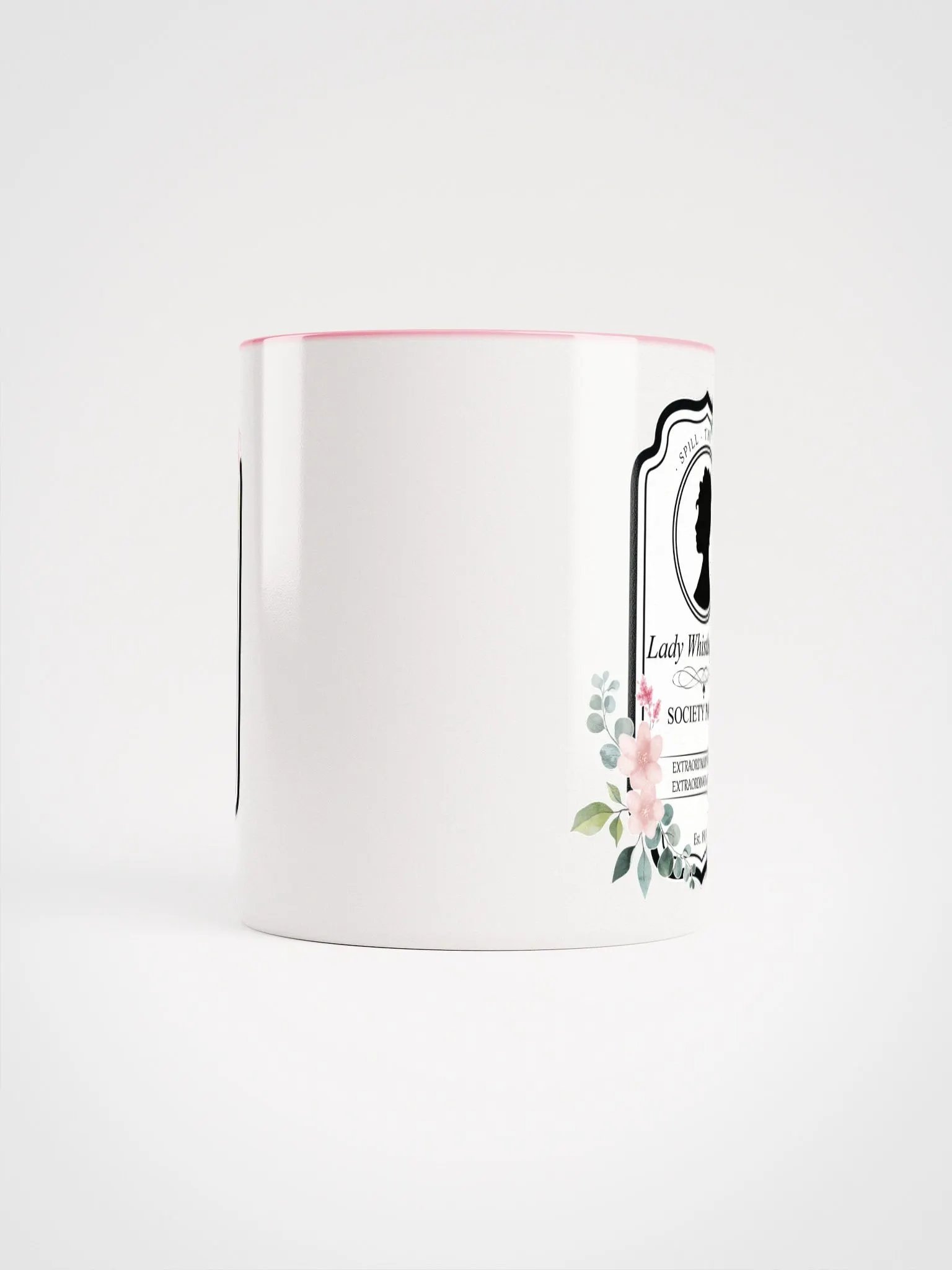 Lady Whistledown Society Mug | Bridgerton-Inspired Vintage Design product image (5)