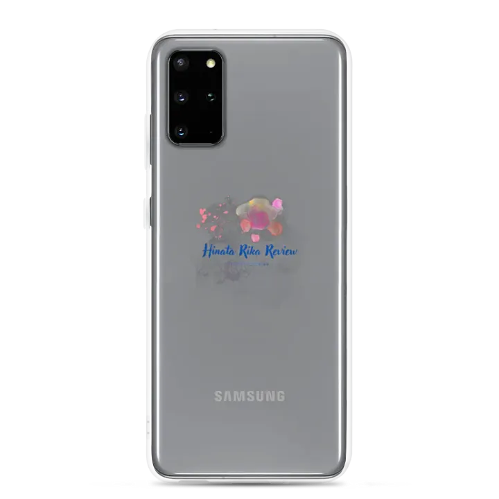 Transparent case for samsung with logo product image (1)