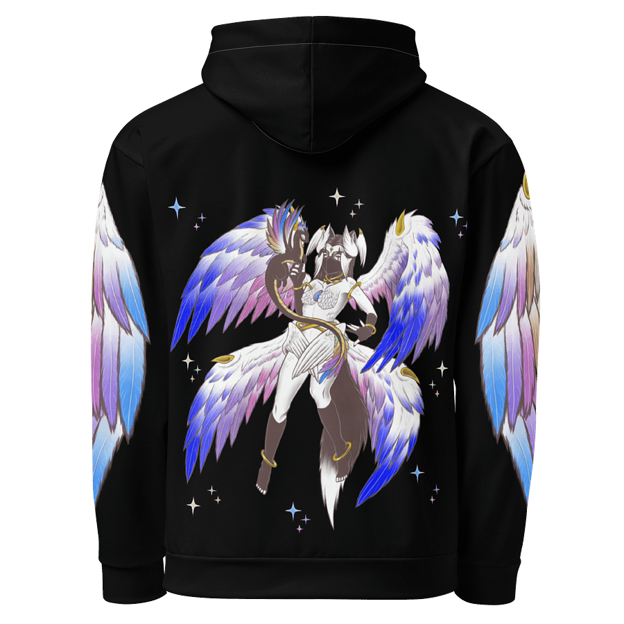 Bisexual Pride Angel Hoodie - Positions A product image (3)