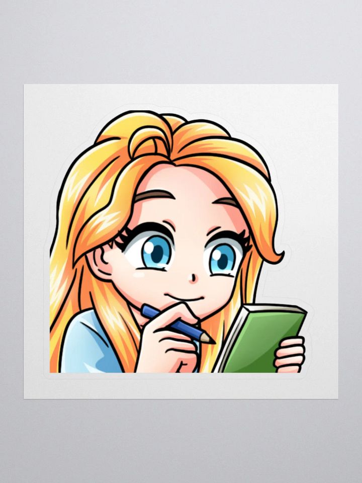 Melissa Note Emote Sticker product image (1)