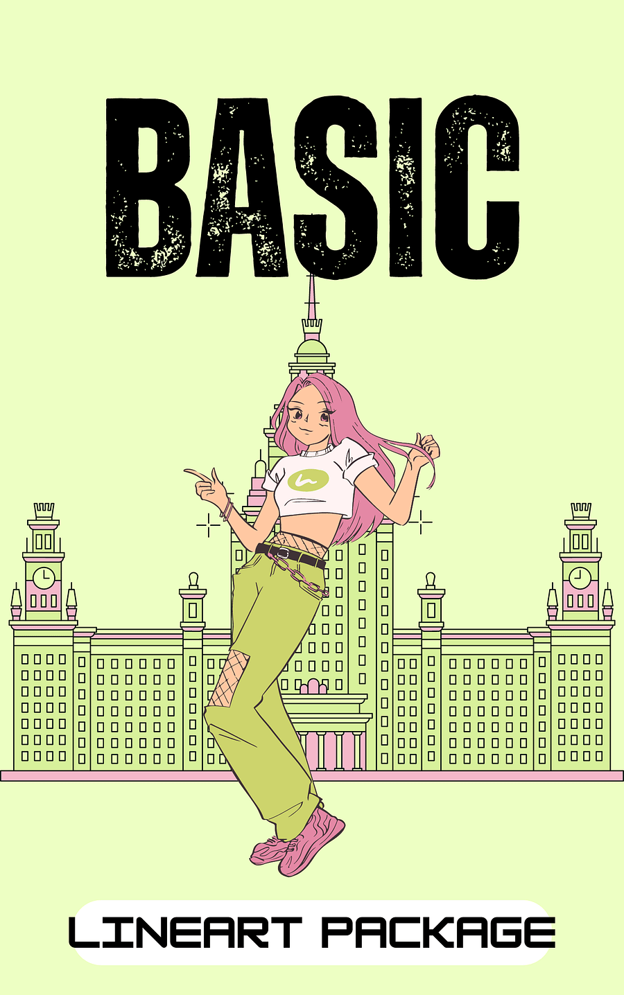 Custom Digital Lineart Package product image (1)