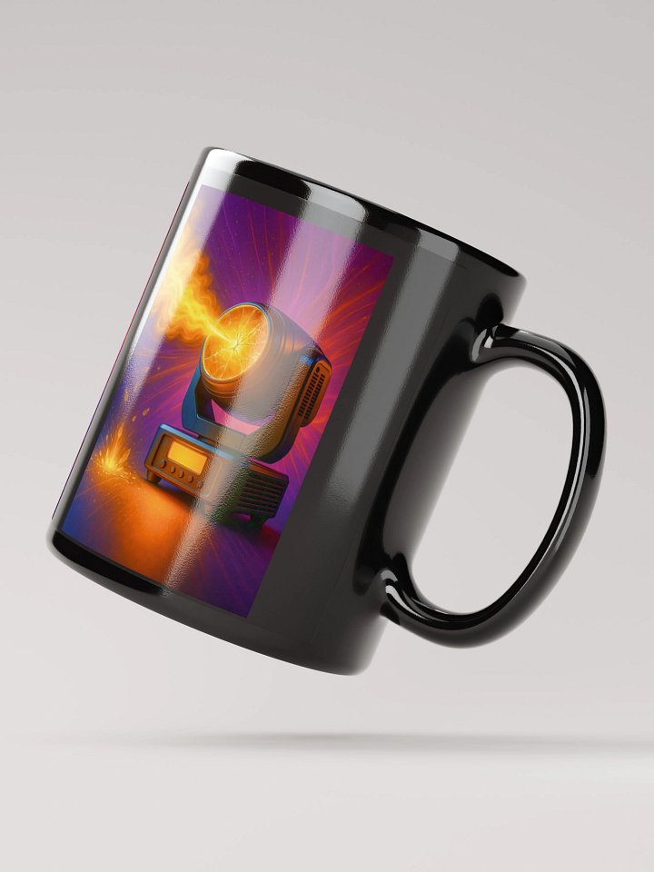 Theatrically Jerry: "Broken, Ethereal Illumination" Black Coffee Mug product image (3)