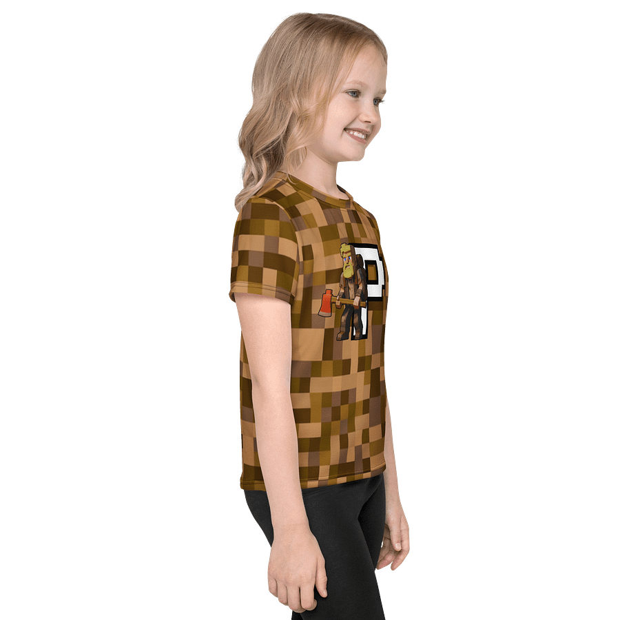 Patient PixelZ Kids T-Shirt (Pixel Brown) product image (4)