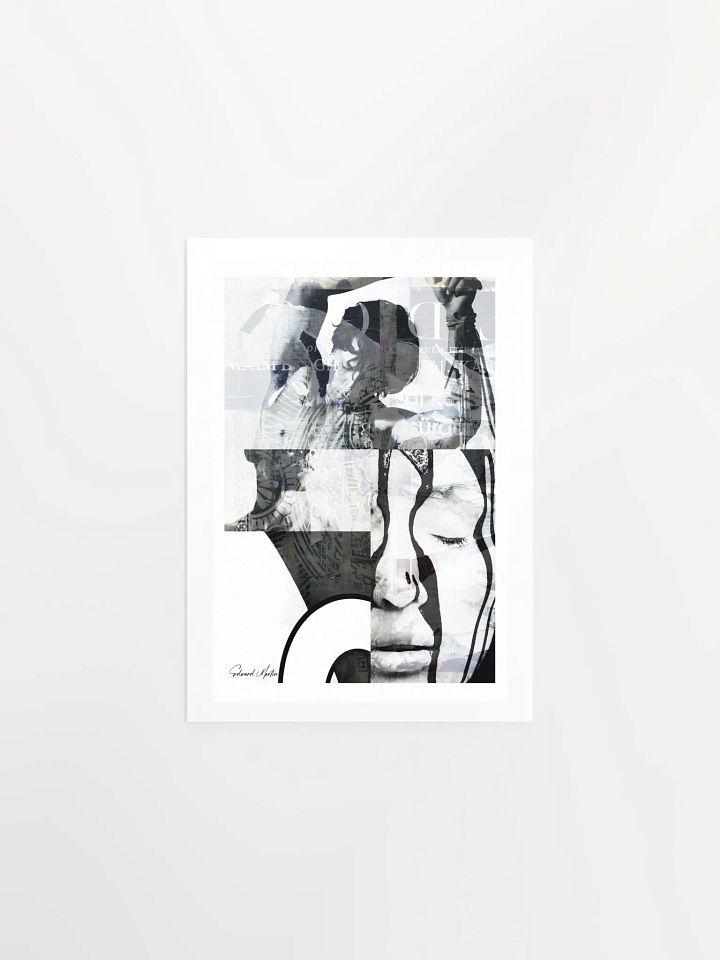 'Intrigue' by Edward Martin : Mixed Media Collage product image (2)