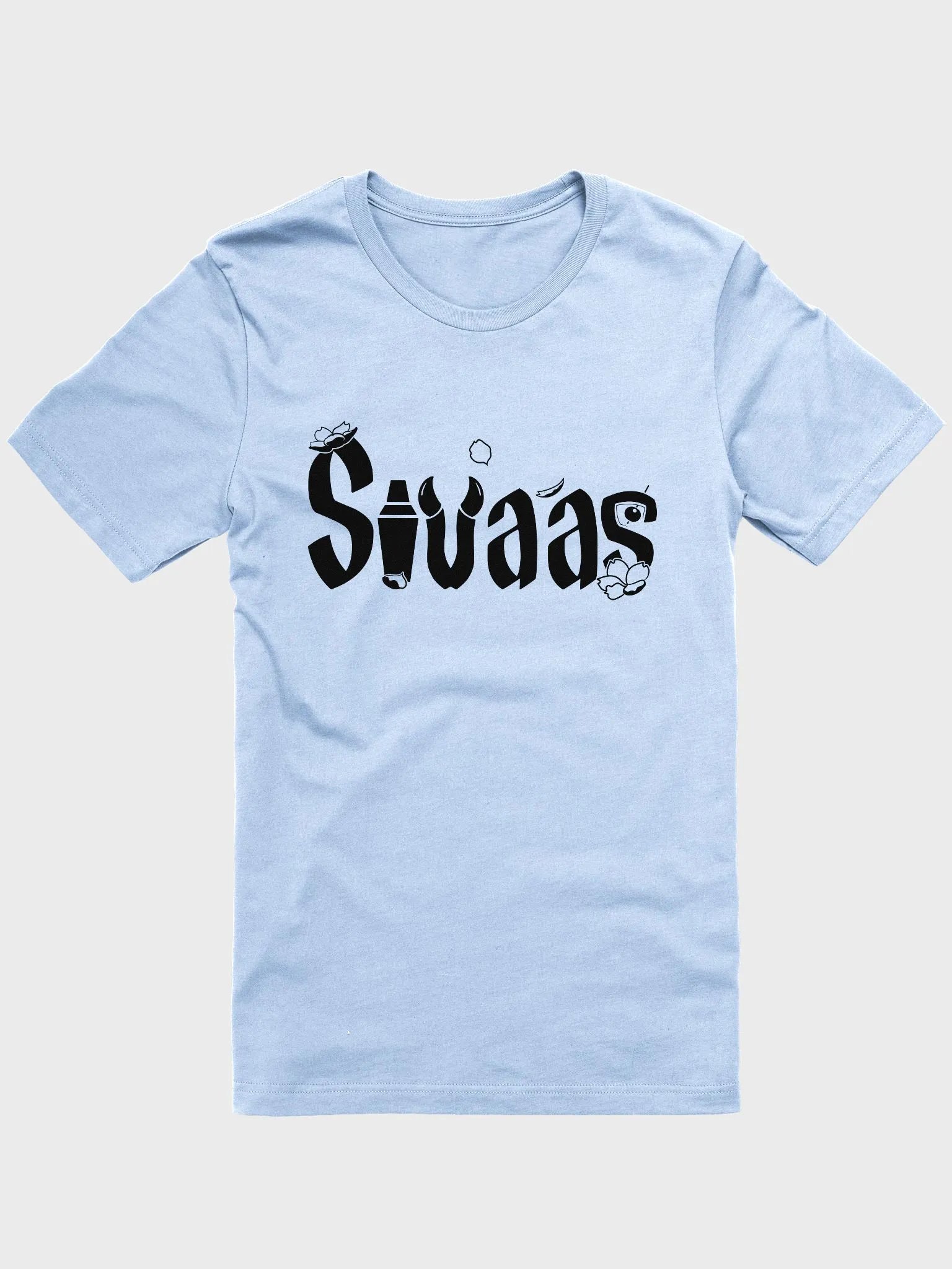 SivaasTV T-Shirt Black Lettering product image (1)