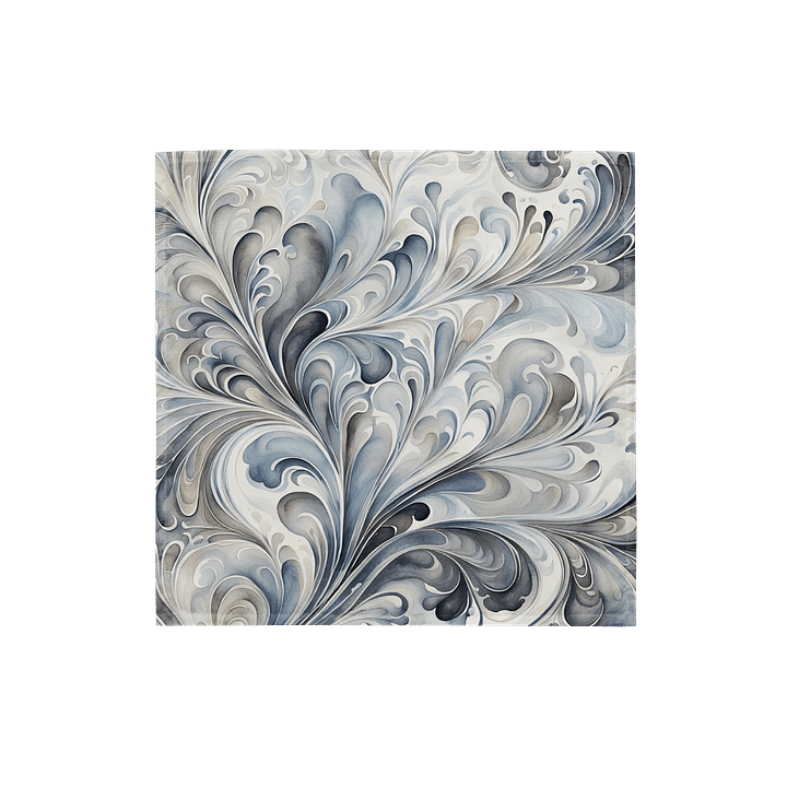 Gray Fractals Bandana product image (1)
