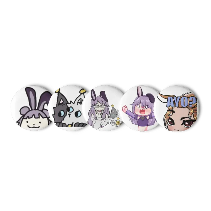 Yumi Emote Pin Set product image (1)