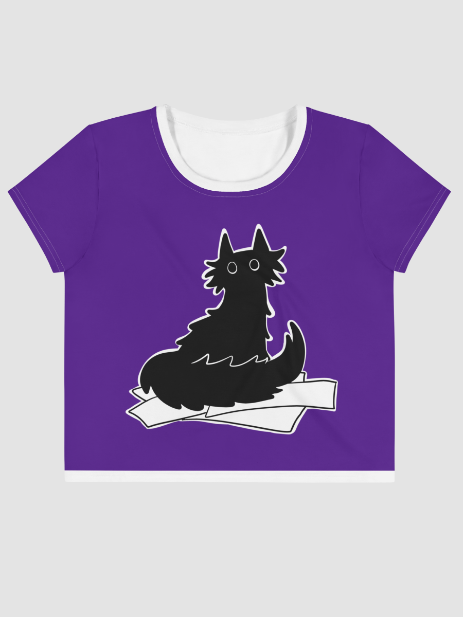my DOCUMENTS crop tee product image (3)