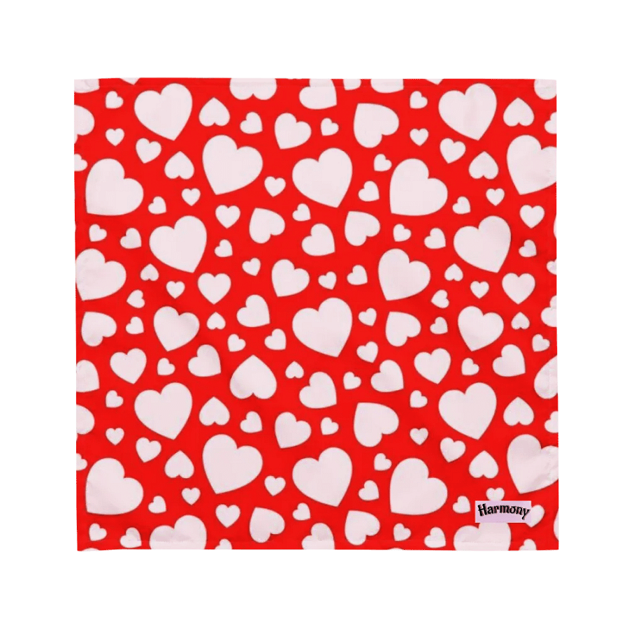 Hearts Like Snow Bandana product image (1)