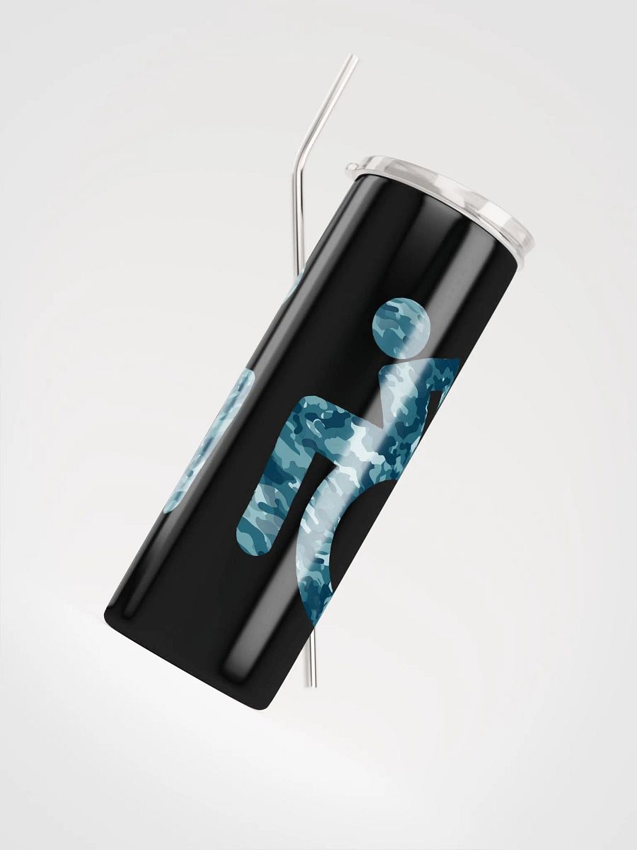 Wheelie, Blue Camo SS Tumbler product image (4)