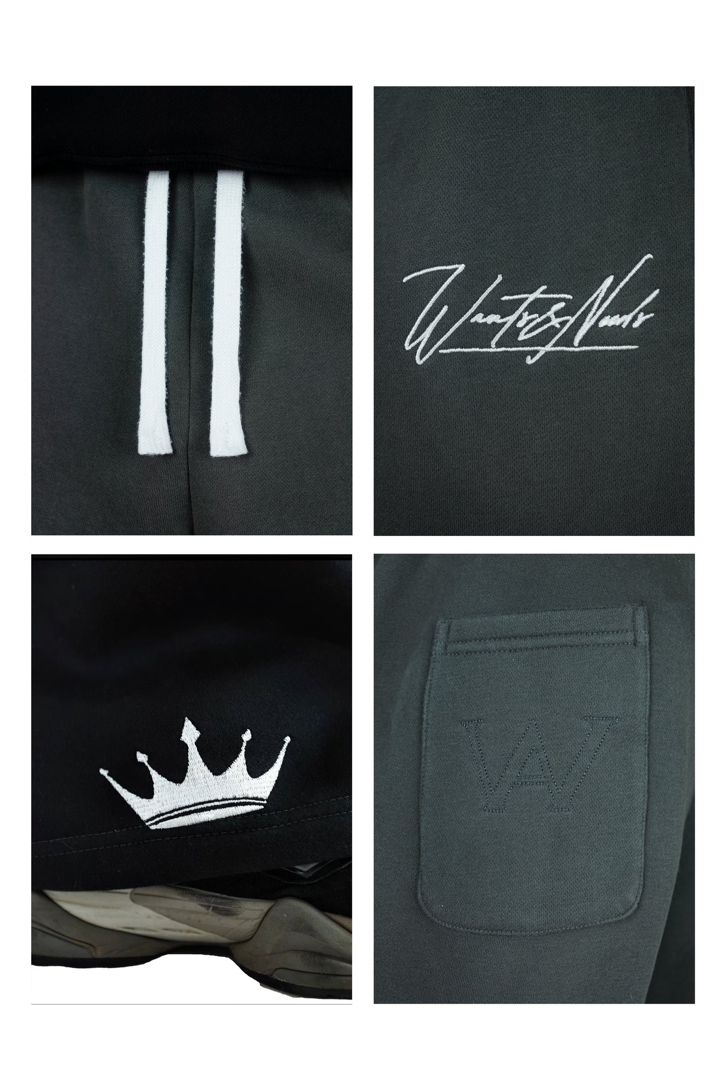 Black Baggy Sweatpants product image (4)