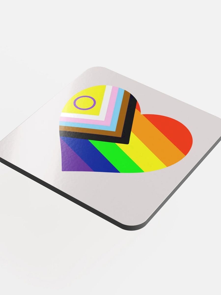 Pride Heart Coaster product image (4)