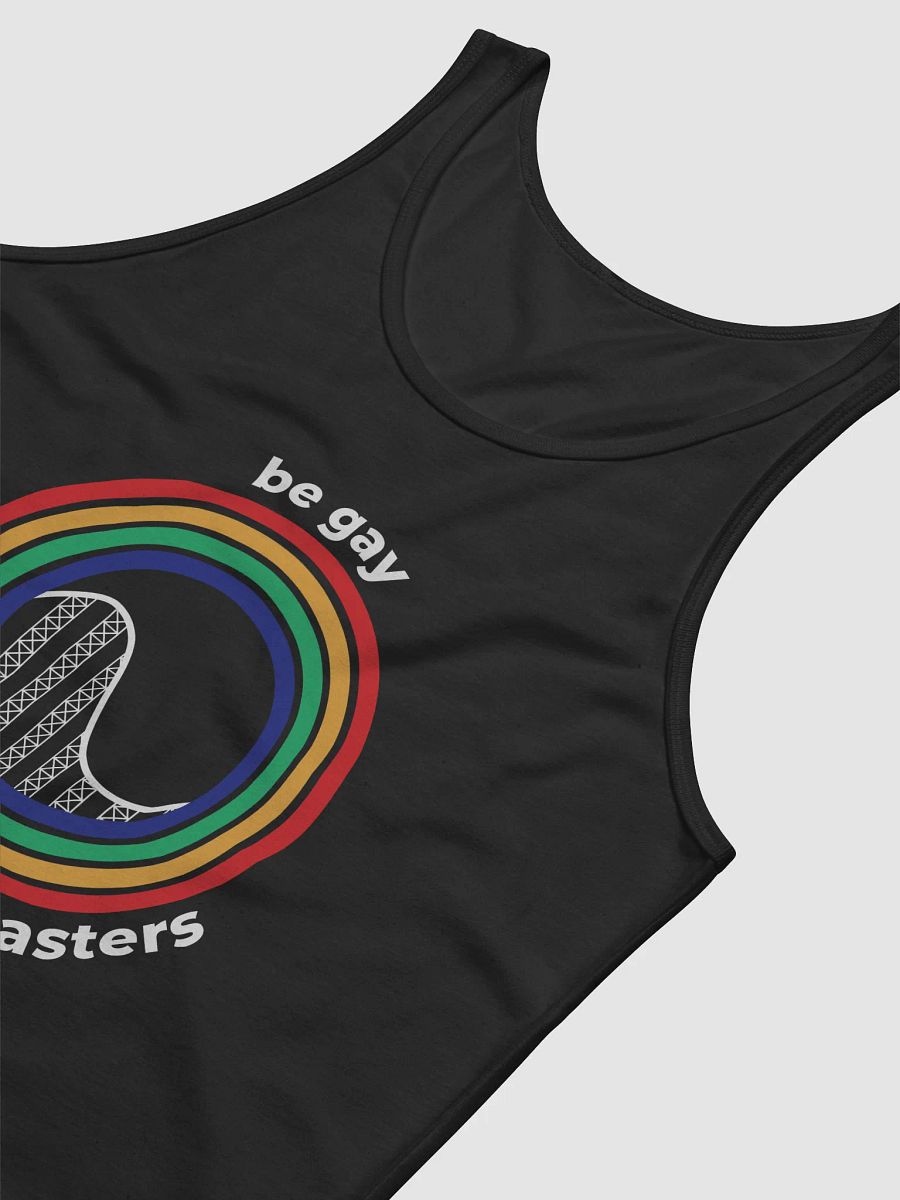 Be Gay Ride Roller Coasters Tank Top - Dark product image (6)