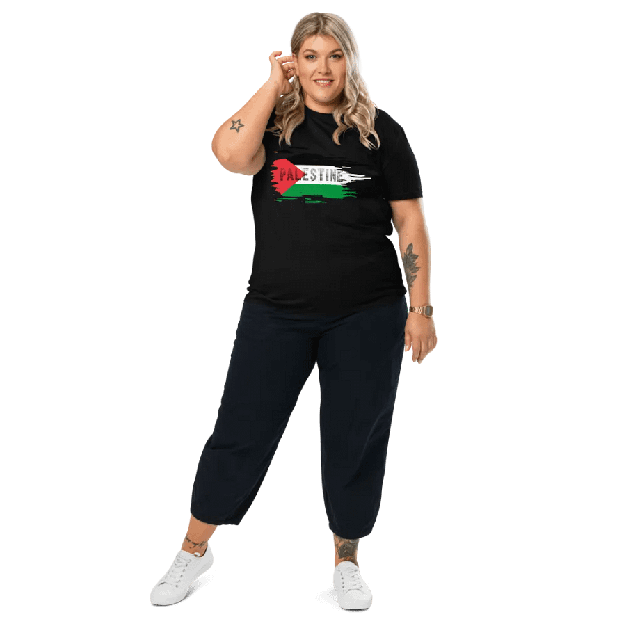 Palestine Tattered Flag Shirt product image (4)