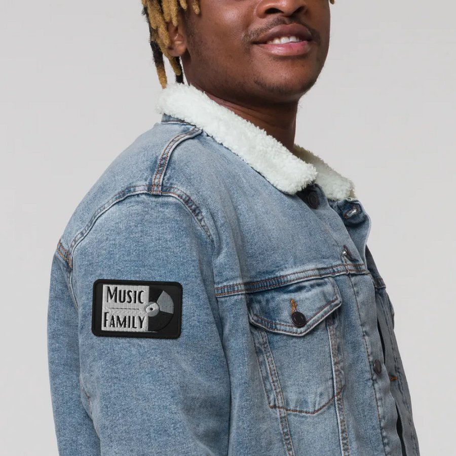 Music Fam Discord Embroidered Patch product image (5)