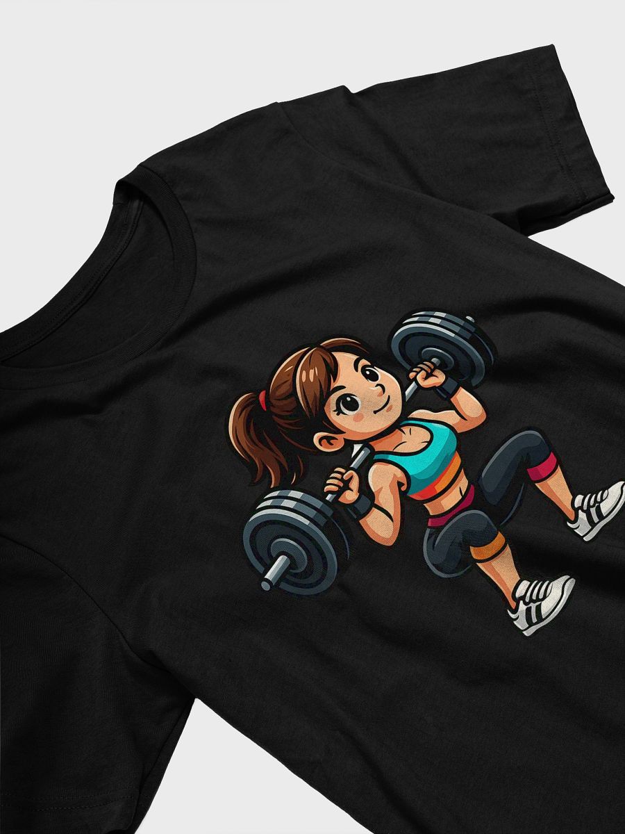 Gym Squat Queen Cartoon Character Tee product image (13)