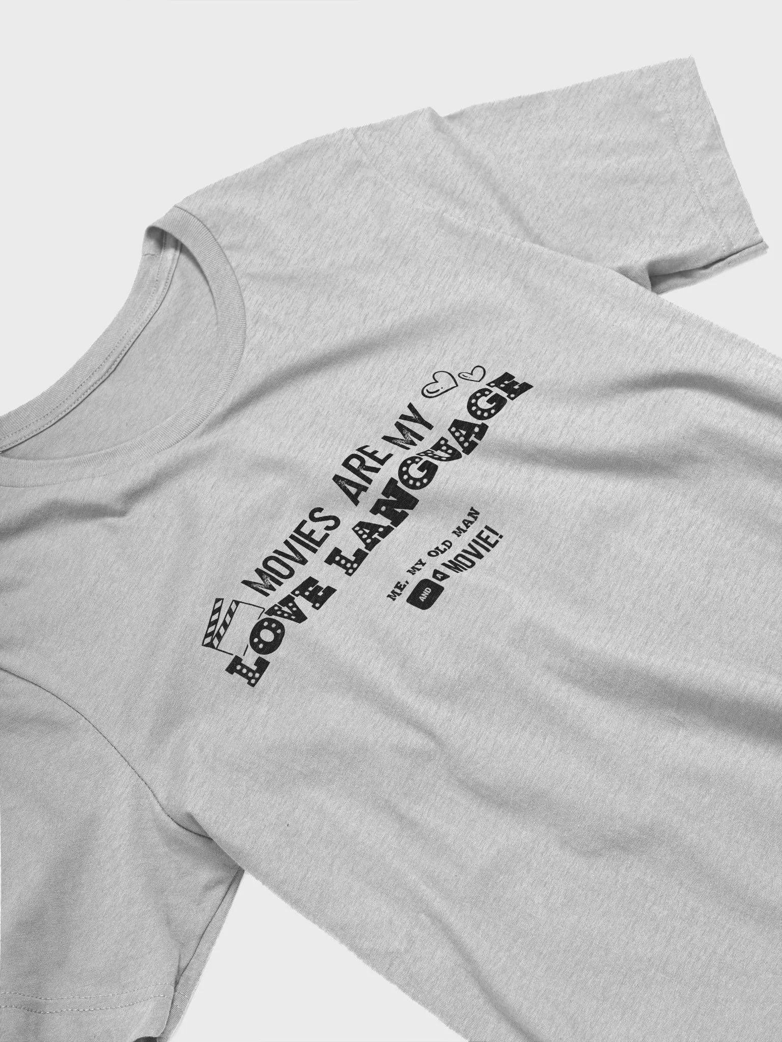 Movies are My Love Language Tee (dark font) product image (28)