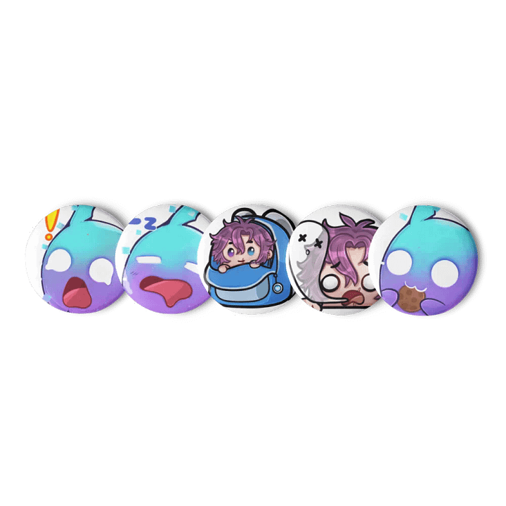 Emote Pin Set product image (2)