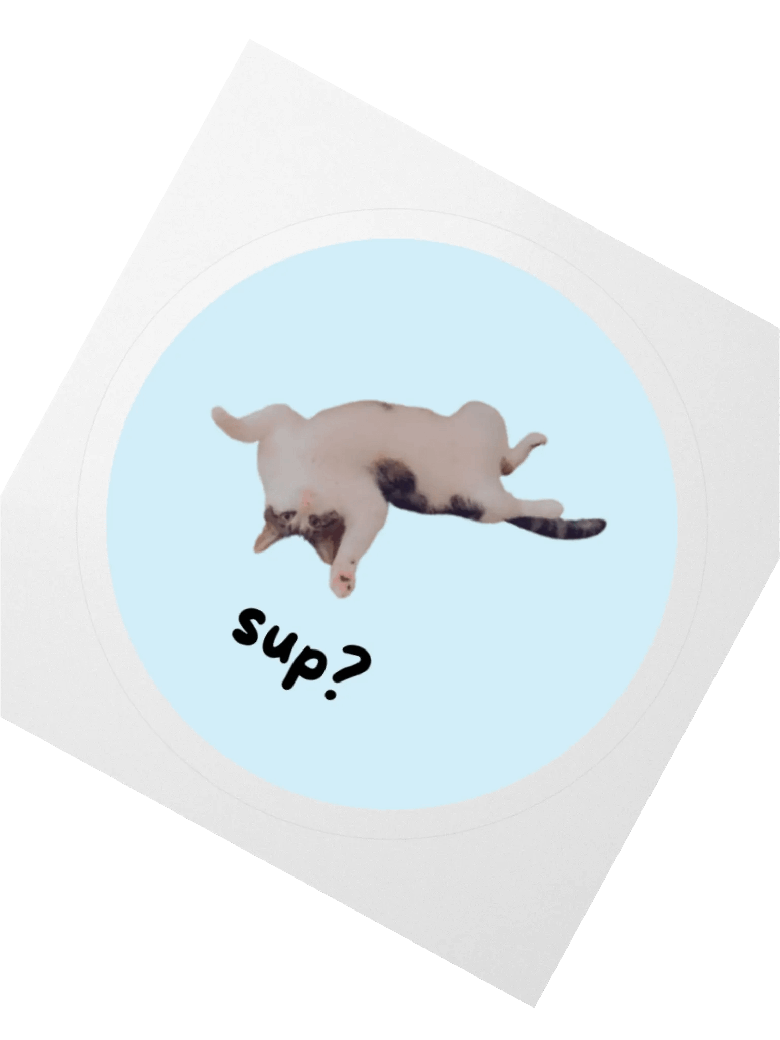 Ollie "Sup?" Sticker product image (2)
