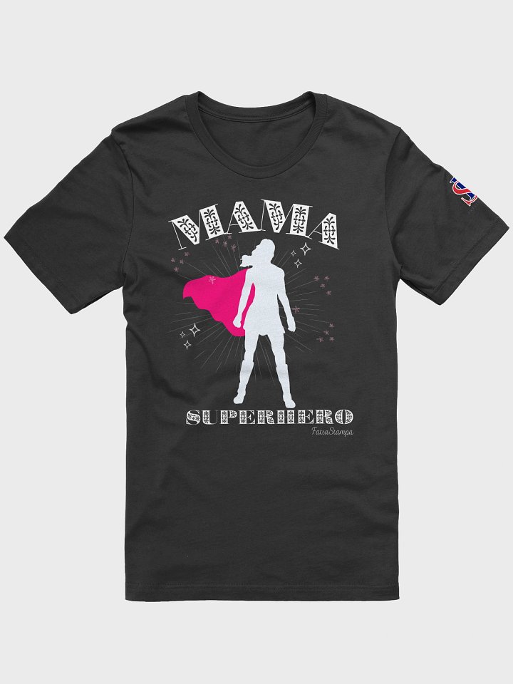 Mama Superhero Silhouette T-Shirt product image (1)