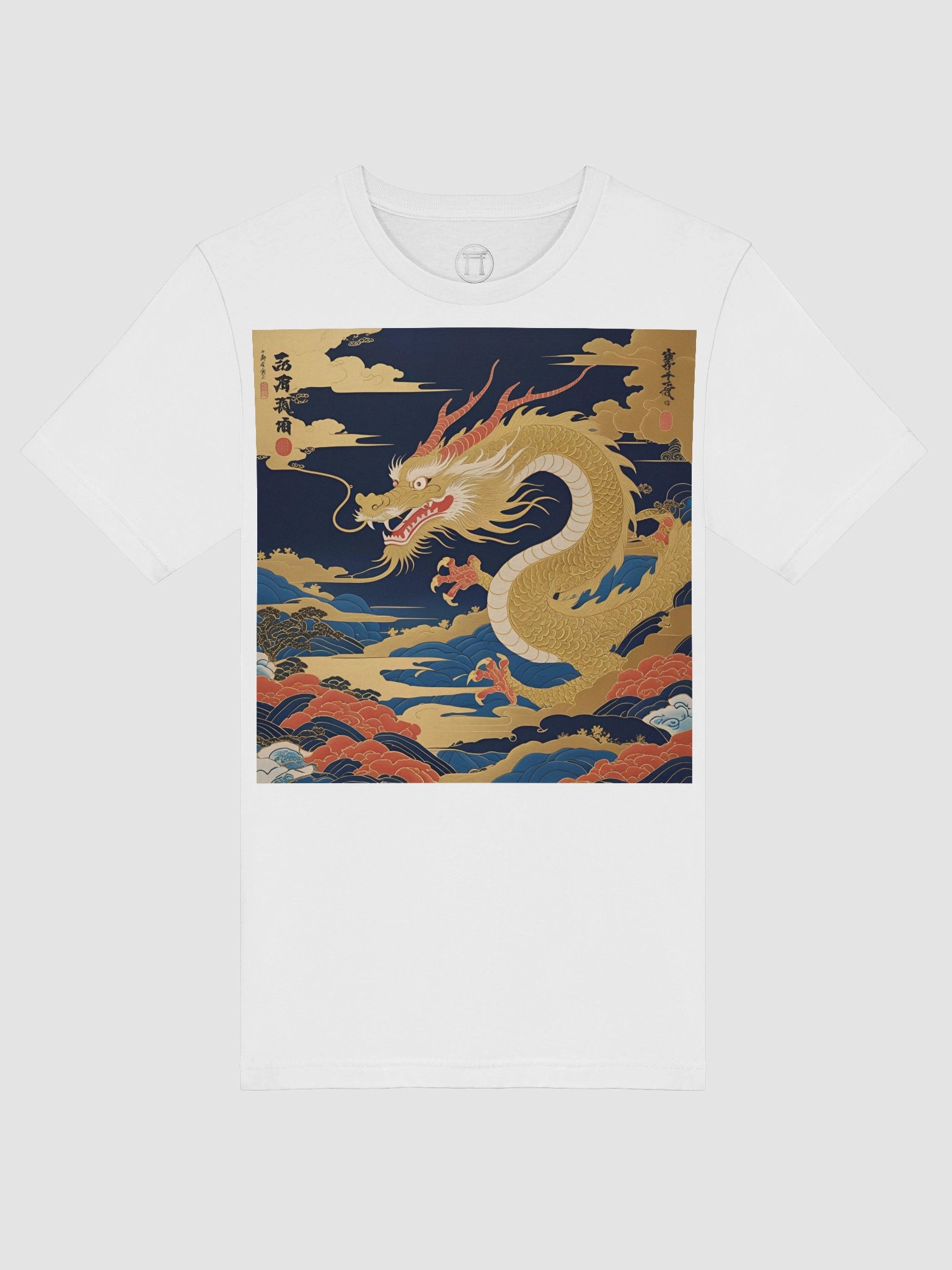 Ryoshin - Kinryū (Golden Dragon), Ancient Ryū Collection, T-Shirt, Front Design product image (7)