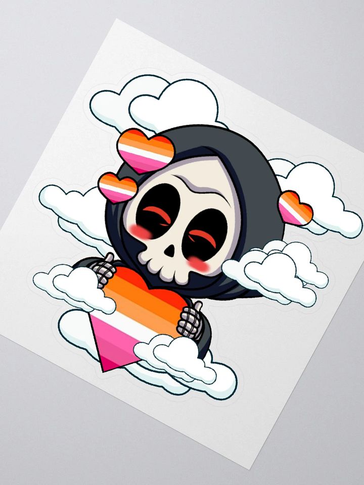 Lesbian Pride Sticker product image (2)