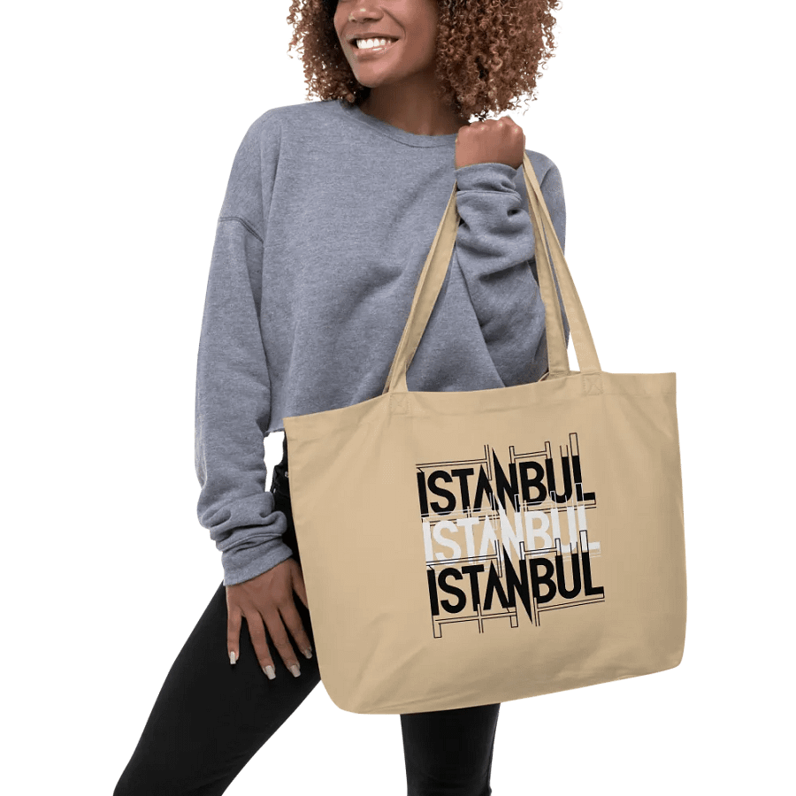 Istanbul Tote Bag With Modern Font [00013] product image (1)