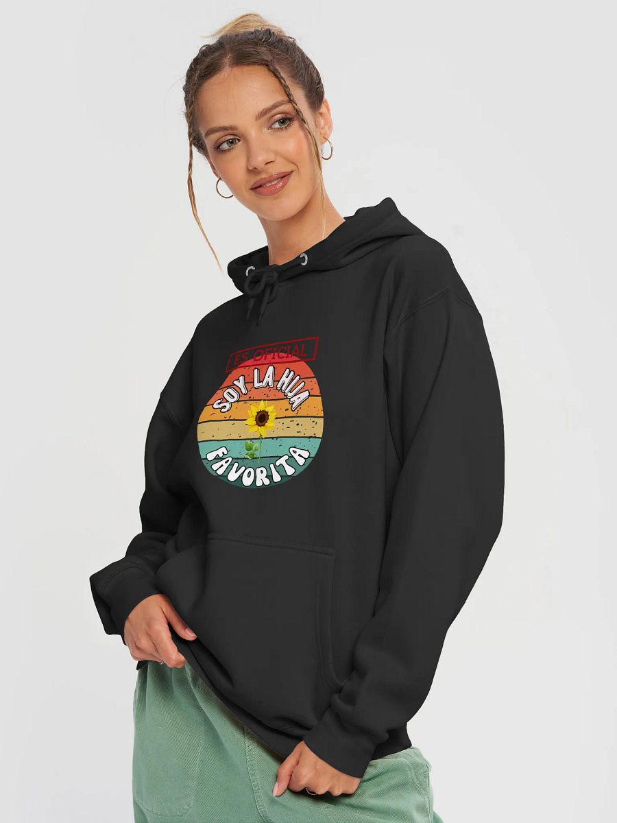 Vintage Hoodie Es oficial soy la hija favorita product image (1)
