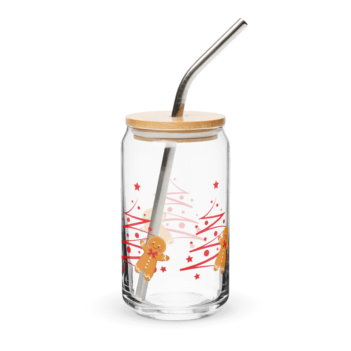 Gingerbread Christmas Glass product image (2)