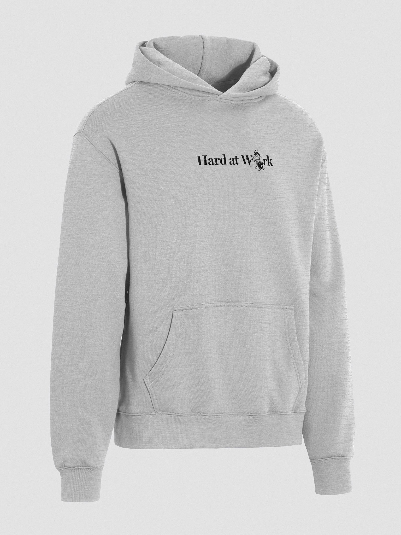 Hard at Work Oversized Hoodie (Light) product image (4)