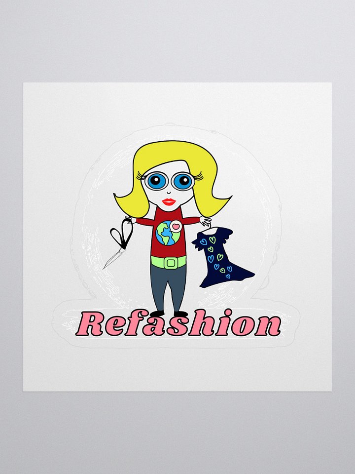 Refashion Kiss Cut Stickers product image (1)