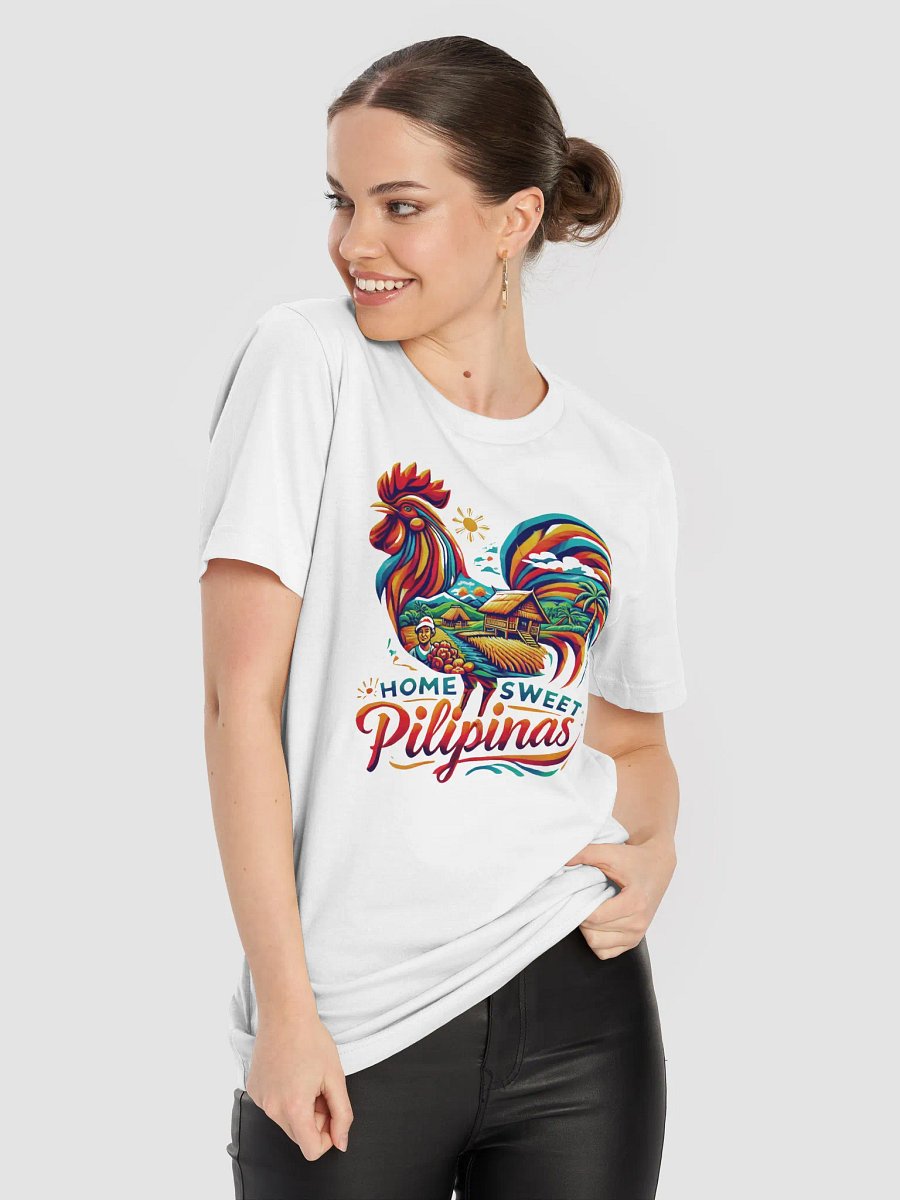 Colorful Pilipinas Rooster (Home Sweet Pilipinas) T-Shirt product image (3)