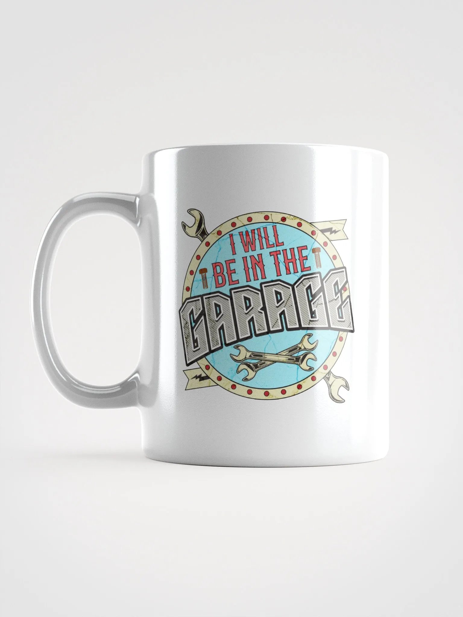 I Will Be In The Garage Enthusiast Mug product image (1)
