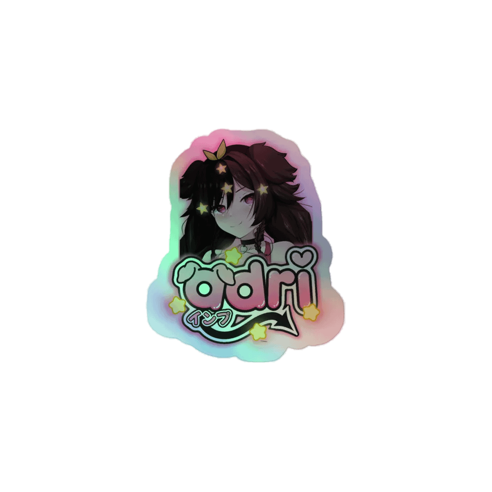 TotallyAdri's Logo Holographic Sticker product image (1)