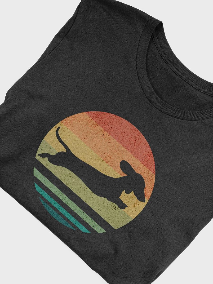 Vintage Dachshund Running TShirt product image (8)