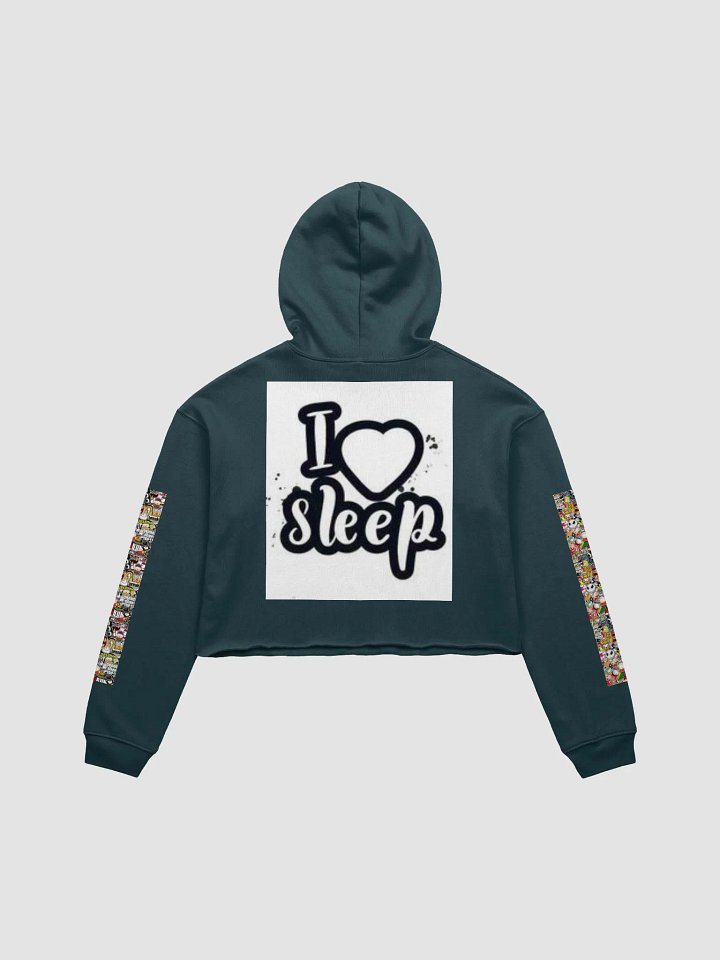 Bella+Canvas Fleece Crop Hoodie product image (14)