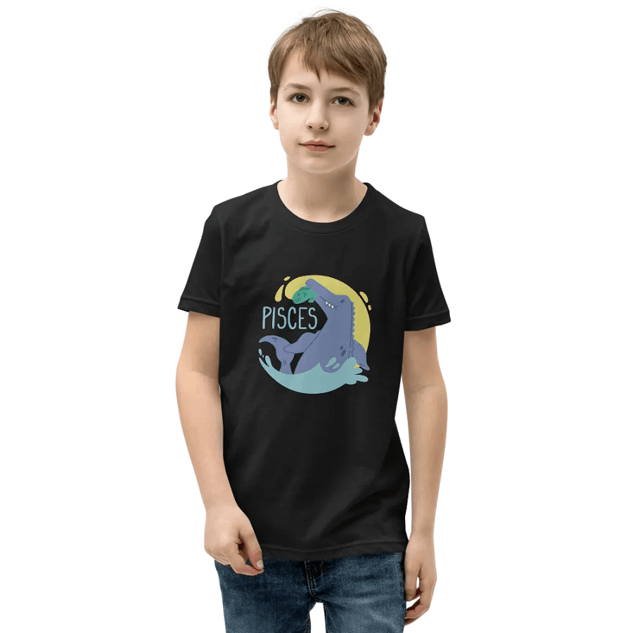 Youth Pisces Dino T-Shirt product image (5)