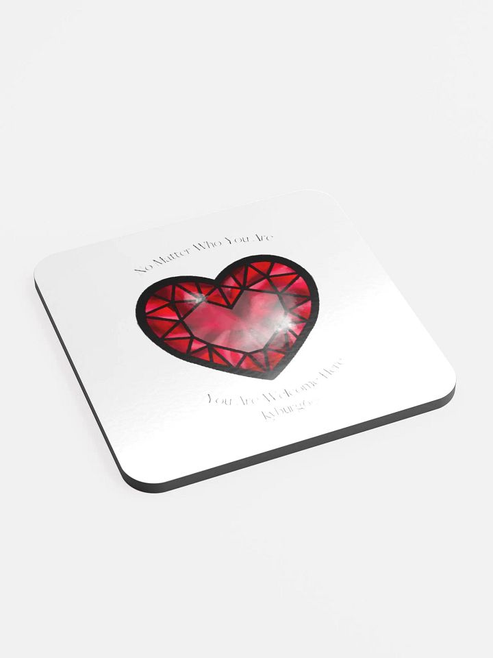 Kyburg60 - Ruby Heart Coaster product image (2)