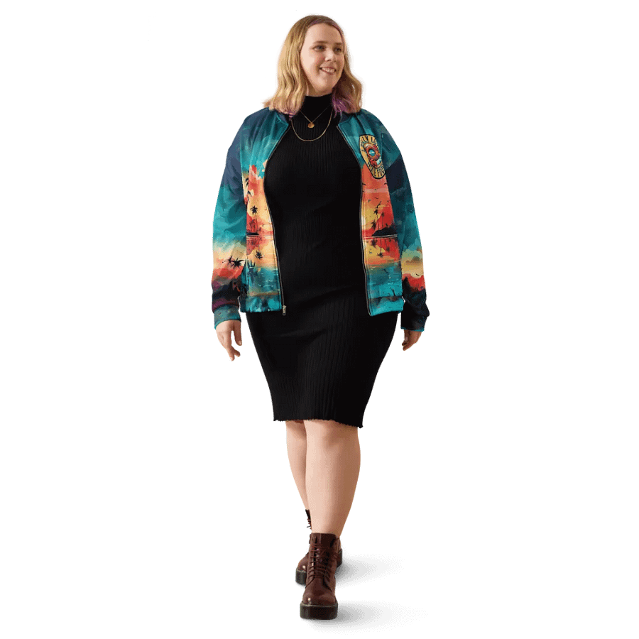 Funny Donut All Over Print Jacket product image (3)