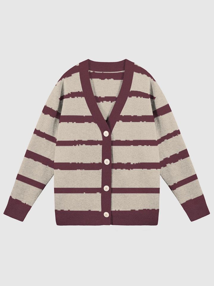 Striped Knitted Cardigan product image (4)