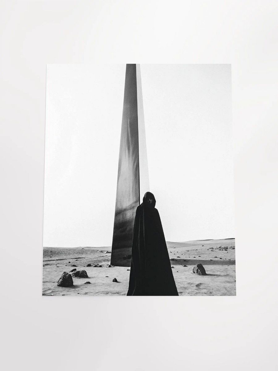 Desert Monument BW Porster product image (4)