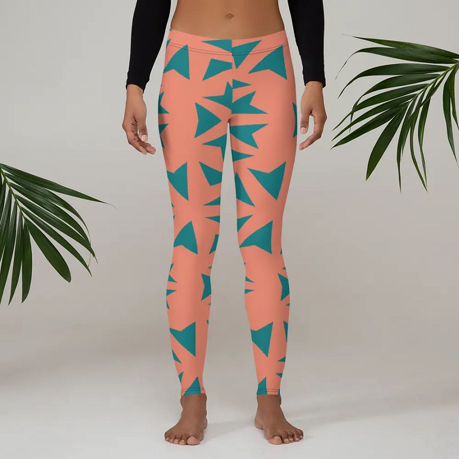 Stellar Teal All-Over Leggings product image (3)