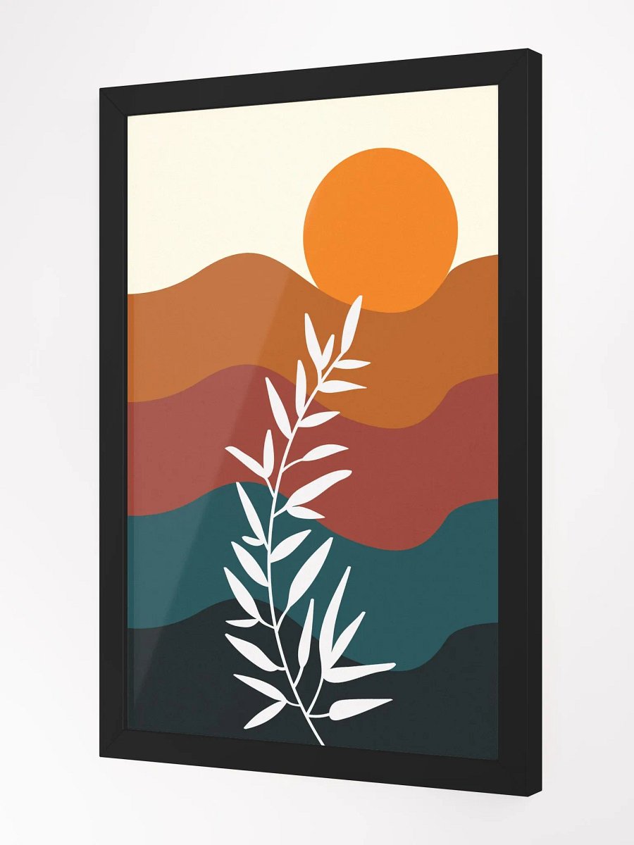 Sundown Serenity Framed Poster product image (11)