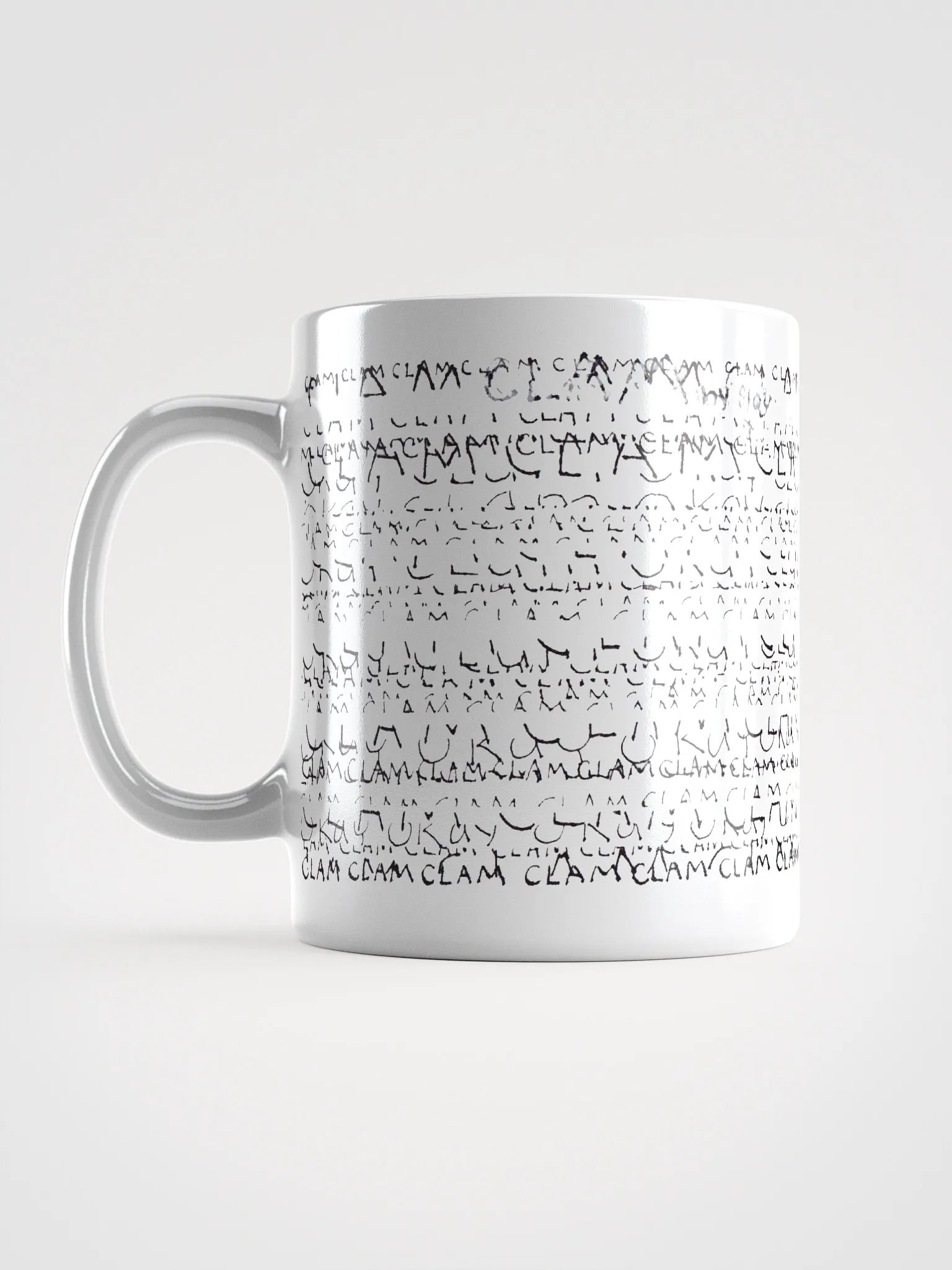 Clam White Glossy Mug product image (4)