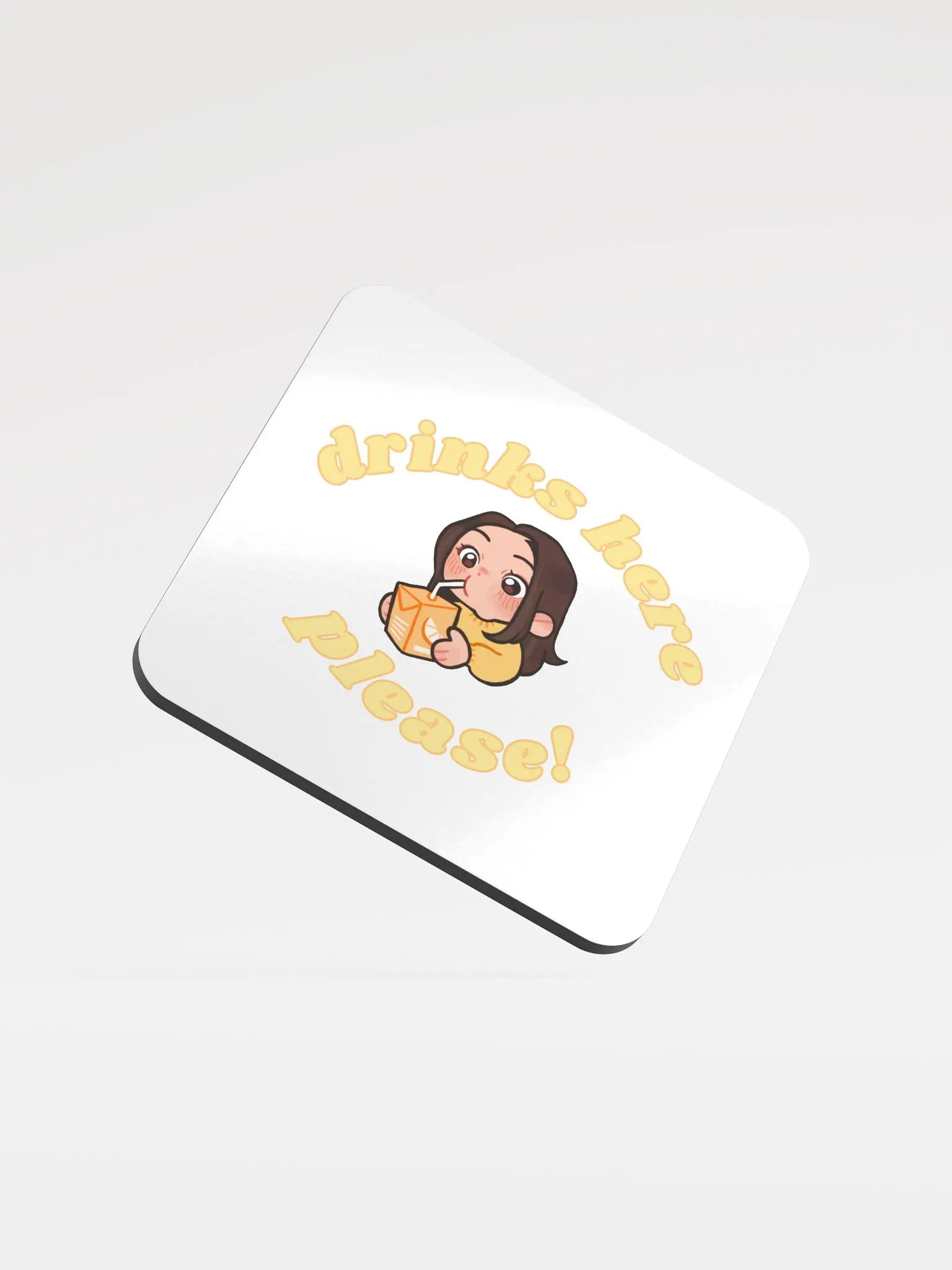 Drinks Here! Coaster product image (1)