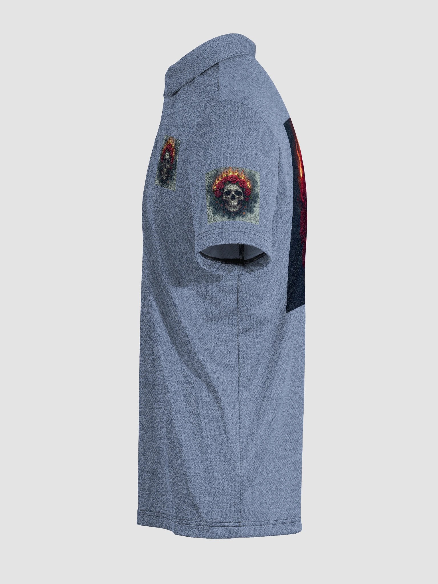 Eternal Embrace Skull and Roses Art Print product image (9)