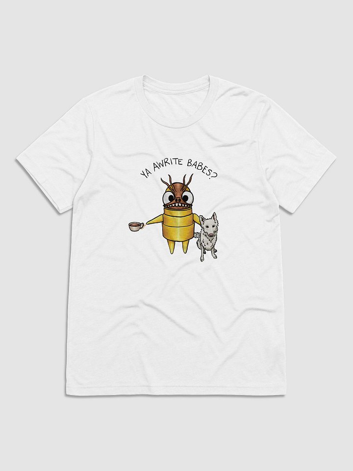 Taibhse Cereza Bella-Canvas Tri Blend Tee - White product image (1)